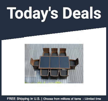 Outdoorfurnitureunder100 Ohana 9 Piece Dining